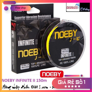 Dây Dù Câu Cá Noeby 150m,8 Lõi Lụa Đức Siêu Khỏe Chất Lượng Cao DDC07