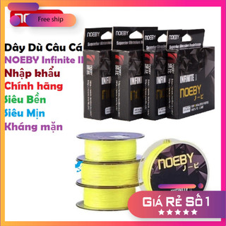 Dây Dù Câu Cá Noeby 150m,8 Lõi Lụa Đức Siêu Khỏe Chất Lượng Cao DDC07