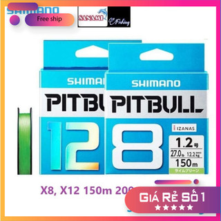 Dây Dù Câu Cá PE Pitbull X12 Siêu Căng, độ tốt Cao DDC01 [SF3]