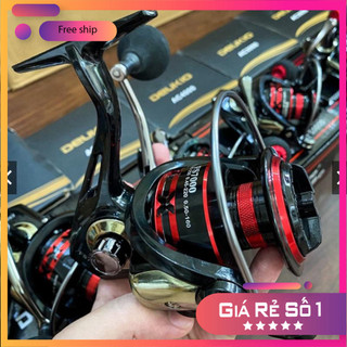 [KM] Máy Câu Cá Đứng kim khí Deukio FS 2000 Đến 7000 Chuyên Câu Lure [SF3]