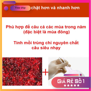 [KM] Mồi Câu Cá Dạng Hạt Lúa Mì, Huyết Mì Câu TRẮM,CHÉP,TRÔI,DIẾC,MO43 [SF3]