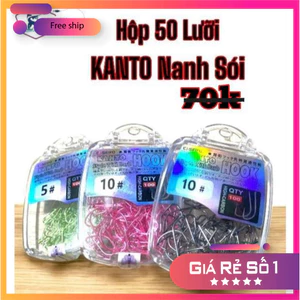 Hộp 50 Lưỡi Nanh Sói CJ Seiko KANTO Japan thời thượng LC34 [SF3]