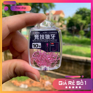 [KM] [Chính hãng - Giá dùng thử] Hộp 50 Lưỡi Nanh Sói CJ SeiKo thời thượng Không Nghạnh, Có Ngạnh LC32 [SF3]