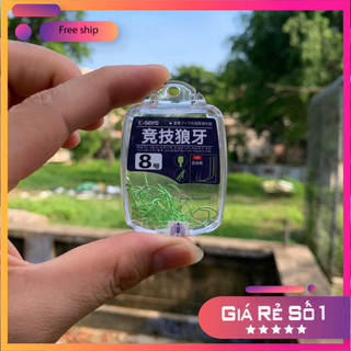 [KM] [Chính hãng - Giá dùng thử] Hộp 50 Lưỡi Nanh Sói CJ SeiKo thời thượng Không Nghạnh, Có Ngạnh LC32 [SF3]