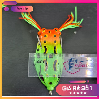 [KM] Mồi Giả Hình Con Ếch 5g/8g/13g/15g Super Frog Lure Mồi Giả Câu Cá Lóc Siêu Nhạy MO62 [SF3]