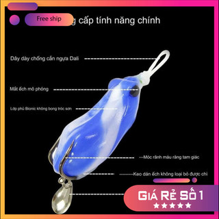 Mồi Câu Cá Giả Super Frog Lure Mồi Giả Câu MO40