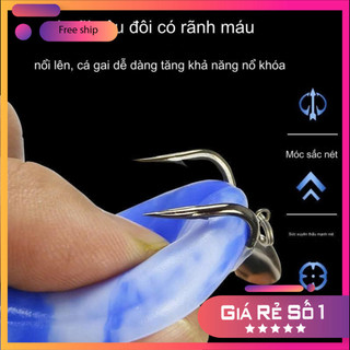 Mồi Câu Cá Giả Super Frog Lure Mồi Giả Câu MO40