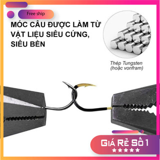 [KM] Lưỡi Câu thịt thăn Hàng MC Có Nghạnh Siêu thời thượng Chuyên Câu Đài ,Câu Đơn LC28 [SF3]