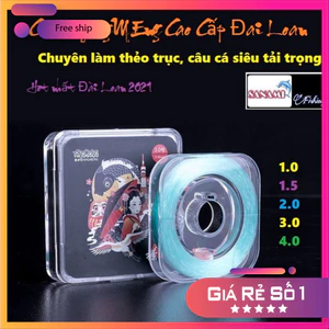 Trục Câu Đài Cước Câu Cá Siêu Bền YingMeng Japan Nhật Bản Chuyên Làm Thẻo DC10