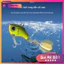 Mồi Câu Cá Giả VIB Lure Kim Loại Xoay Mắt 3D Siêu Cao Cấp Đủ Size MO43 [SF3]