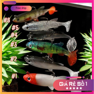 [KM] Mồi Giả Câu CáTokuShiMa Mềm Hình Chữ T 8.5cm / 13/Thuận tiện/chuyên nghiệp MO31 [SF3]