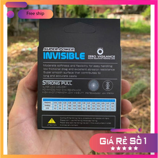 [Ưu Đãi][ MUA 2 TẶNG 1 ] Cước Câu Cá Tàng Hình INVISIBLE DCR9