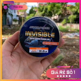 [Ưu Đãi][ MUA 2 TẶNG 1 ] Cước Câu Cá Tàng Hình INVISIBLE DCR9