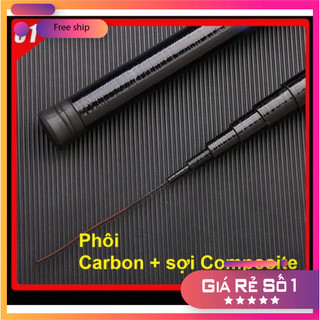 [KM] Cần Câu Đài Câu Tay SHIMANO Cần Câu Đài Dạng Rút Sợi Cacbon CT68