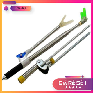 [KM] Chống Cần Câu Đài Câu Đơn Inox kiên trì Chắc Khoẻ  PK80 [SF3]