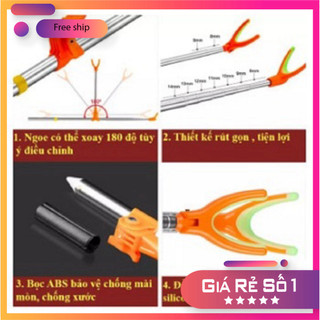 [KM] Chống Cần Câu Đài Câu Đơn Inox kiên trì Chắc Khoẻ  PK80 [SF3]