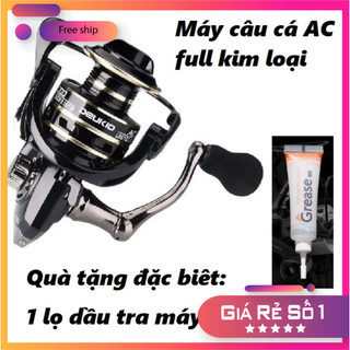 [KM] Máy Câu Cá Deukio AC Máy Câu Cá thời thượng Full kim khí Deukio [SF3]