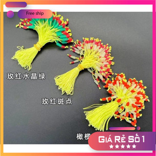 [KM] Dây PE nối đầu cần câu đơn, câu đài chống nổ trục thời thượng PK20 [SF3]