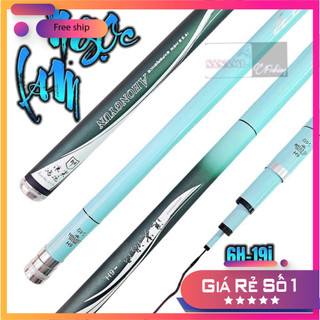 [KM] Cần Câu Tay thời thượng 5H 6H Carbon Siêu Nhẹ Ngọc Lam CT07 Tải Cá Siêu Khủng [SF3]
