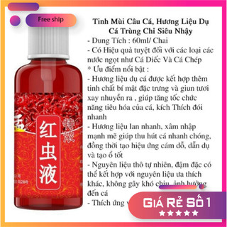 [KM] Mồi Câu Cá Chép, Trôi, Trắm, Diếc Bột Trùn Đỏ  trùn Để Trộn Mồi Câu Cá Diếc Chép Rô MO21 [SF3]
