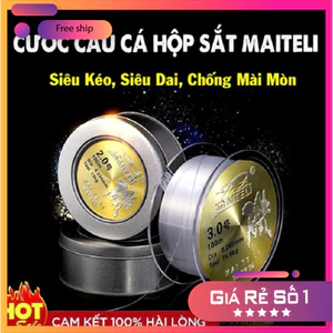 Cước Câu Cá MaiTeli 100M thời thượng Siêu Bền Chống Xoắn chống trầy DCC10 [SF3]