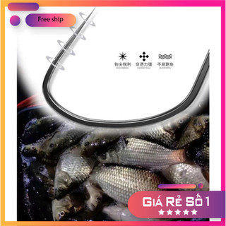 [Mua 2 Tặng 1 Dầu Tra Máy ]Vỉ 50 Lưỡi Câu Cá CJ Seiko Nanh Sói Cao Cấp Không Nghạnh,Có Ngạnh LC29 [SF3]