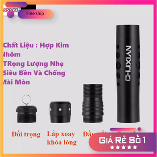 [KM] Hạ lóng cần tay CHIXUAN nguyên liệu kim loại tổng hợp nhôm chống ghỉ sét sét chuyên để dùng câu đài LK11 [SF3]