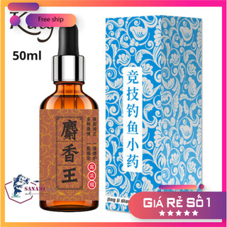 [KM] Tinh Mùi Xạ Hương King, Tinh Chất Câu Cá tổ hợp Chép Diếc Trắm Cỏ Rô, Rô Phi Siêu Nhạy MO11 [SF3]