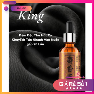 [KM] Tinh Mùi Xạ Hương King, Tinh Chất Câu Cá tổ hợp Chép Diếc Trắm Cỏ Rô, Rô Phi Siêu Nhạy MO11 [SF3]