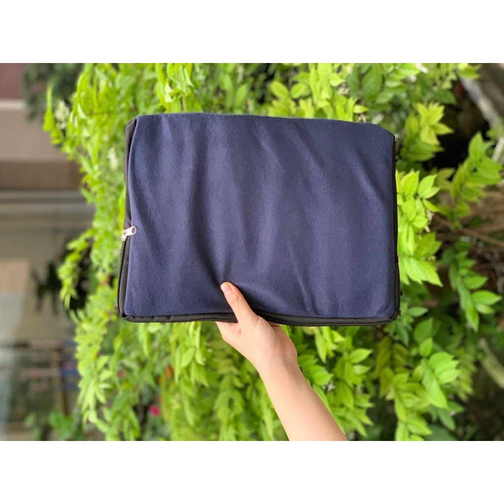 Túi Chống Sốc Laptop 12 Inch Loại Dày Có Dây Kéo