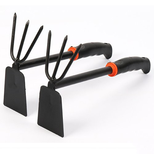 Bộ Dụng Cụ Làm Vườn Cuốc Cào 2 Trong 1 Dài 30Cm Tiện Dụng
