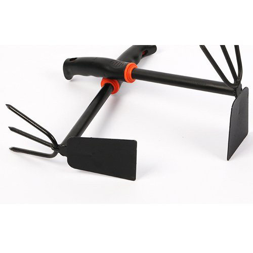 Bộ Dụng Cụ Làm Vườn Cuốc Cào 2 Trong 1 Dài 30Cm Tiện Dụng