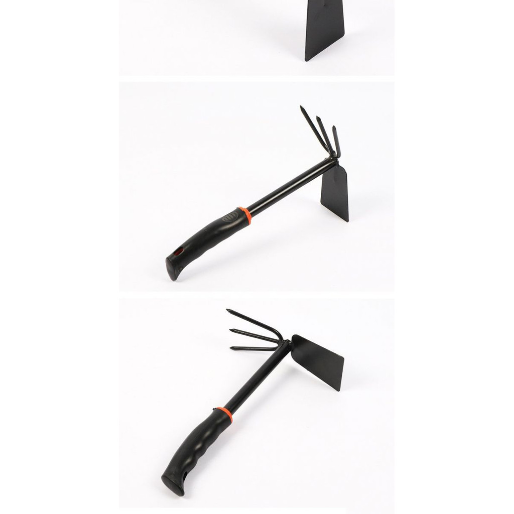 Bộ Dụng Cụ Làm Vườn Cuốc Cào 2 Trong 1 Dài 30Cm Tiện Dụng
