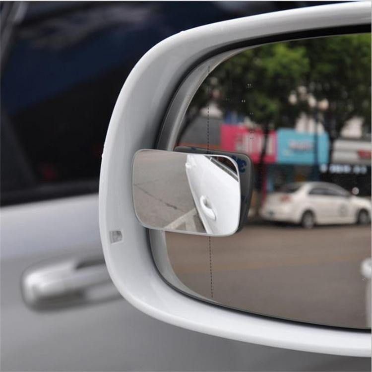 Bộ 2 Gương Cầu Lồi 3R 3R-054 Chữ Nhật 7X4Cm Tăng Tầm Nhìn Hạn Chế Điểm Mù