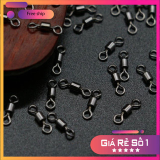[ Mua 10 Tặng 1 ] Mà Ní Buộc Trục Câu Đài, Khóa Link Hình Số 8 Đủ Các Size Cao Cấp PK74