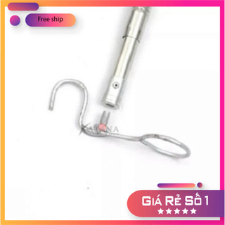 [KM] Sào Rút Inox Sào Phơi Đồ Inox [BH 3 Tháng] Cán Vợt Câu Cá Sào Chim Inox 304 [SF3]