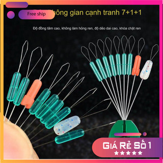 [ Khuyến Mại ] Hạt Chặn Phao Silicon Trong Suốt, Tàng Hình, Hạt Chặn Phao Đen Phụ Kiện Câu Đài PKK02