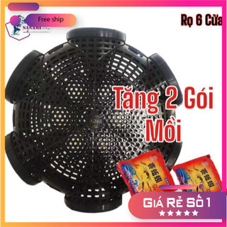 [KM] Lồng Rọ Bẫy Lươn, Tôm, Cá 8 Cửa Nhựa PP Xứ sở nụ cười Thái Lan  Bẫy Tôm, Cua, Cá, Lươn, Trạch LU07 [SF3]