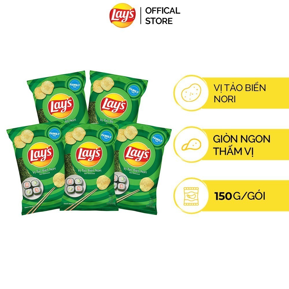Lay’s - Snack Khoai Tây Chính Hãng, Giá Tốt, Đảm Bảo 丨 Shopee Việt Nam