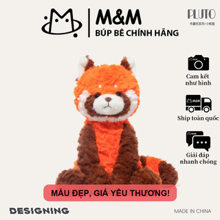 Thú nhồi bông chó Border Collie, cáo, gấu trúc nhỏ giao từ kho Hà Nội