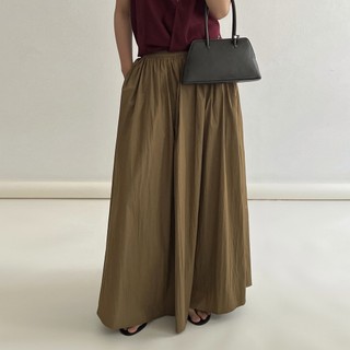 Chân váy nữ maxi xòe bồng Omai thiết kế 2 lớp cotton mát ít nhăn - BCV03