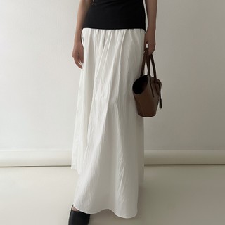 Chân váy nữ maxi xòe bồng Omai thiết kế 2 lớp cotton mát ít nhăn - BCV03