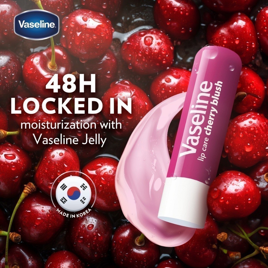 Combo 02 son dưỡng môi Vaseline Lip Care Stick 4.8g (Tùy chọn mùi hương)