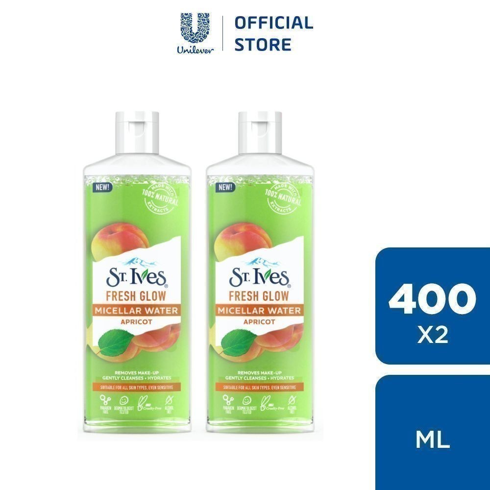 [SẢN PHẨM MỚI] Combo 02 Nước tẩy trang St.ives Micella 400ml (Tùy chọn)