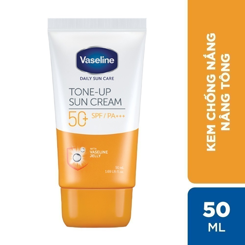 Kem chống nắng Vaseline Tone up hoặc Daily 50ml