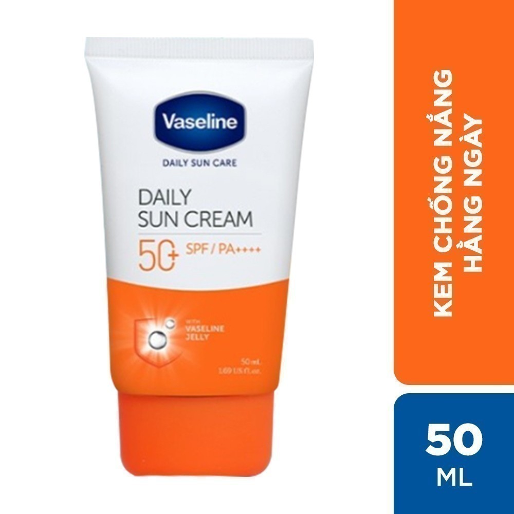 Kem chống nắng Vaseline Tone up hoặc Daily 50ml