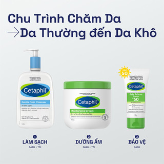 [VÕ HÀ LINH & TINH TẾ BEAUTY] Sữa rửa mặt dịu lành cho da nhạy cảm CETAPHIL GENTLE SKIN CLEANSER 125ML