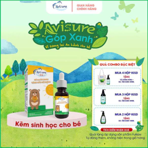 Kẽm sinh học cho bé Avisure Zio loại 10ml