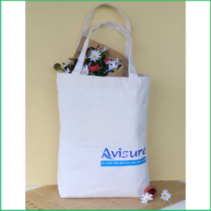 Túi tote Avisure vải canvas đeo vai chắc chắn bền đẹp