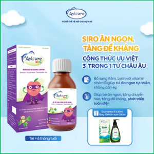 Tích điểm - Avisure Muno - Tăng sức đề kháng tự nhiên cho trẻ 100ml